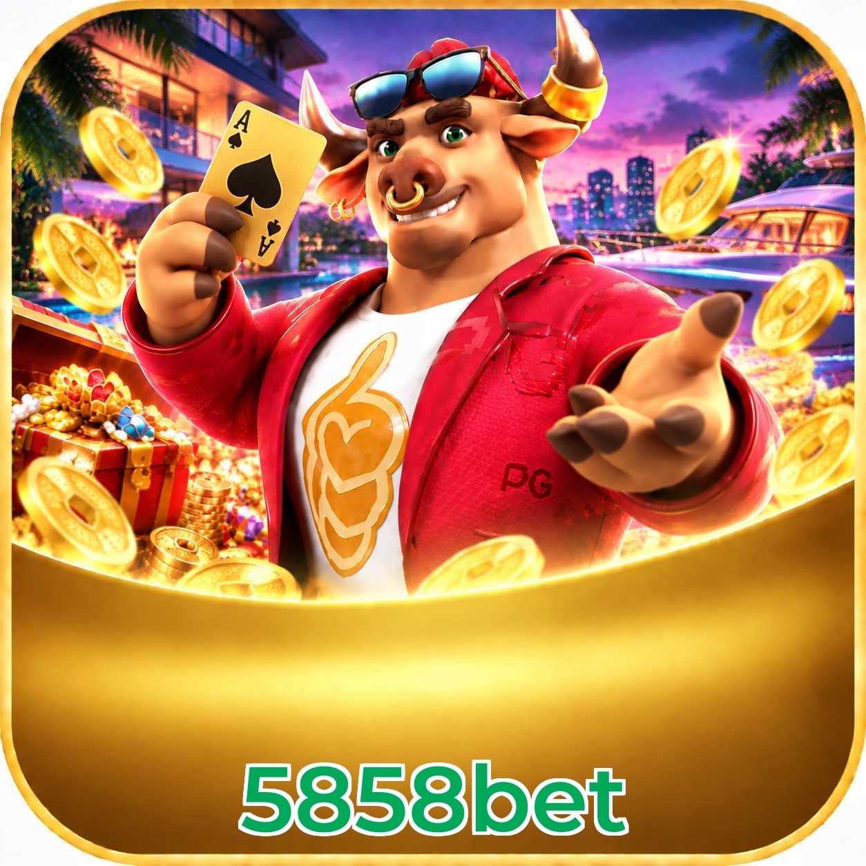 5858bet Telegram Stats